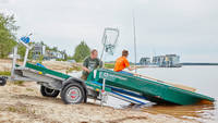 Ruderboot / Motorboot / Anhänger 1000 kg gebremst 100 km Einzelpreisaufstellung