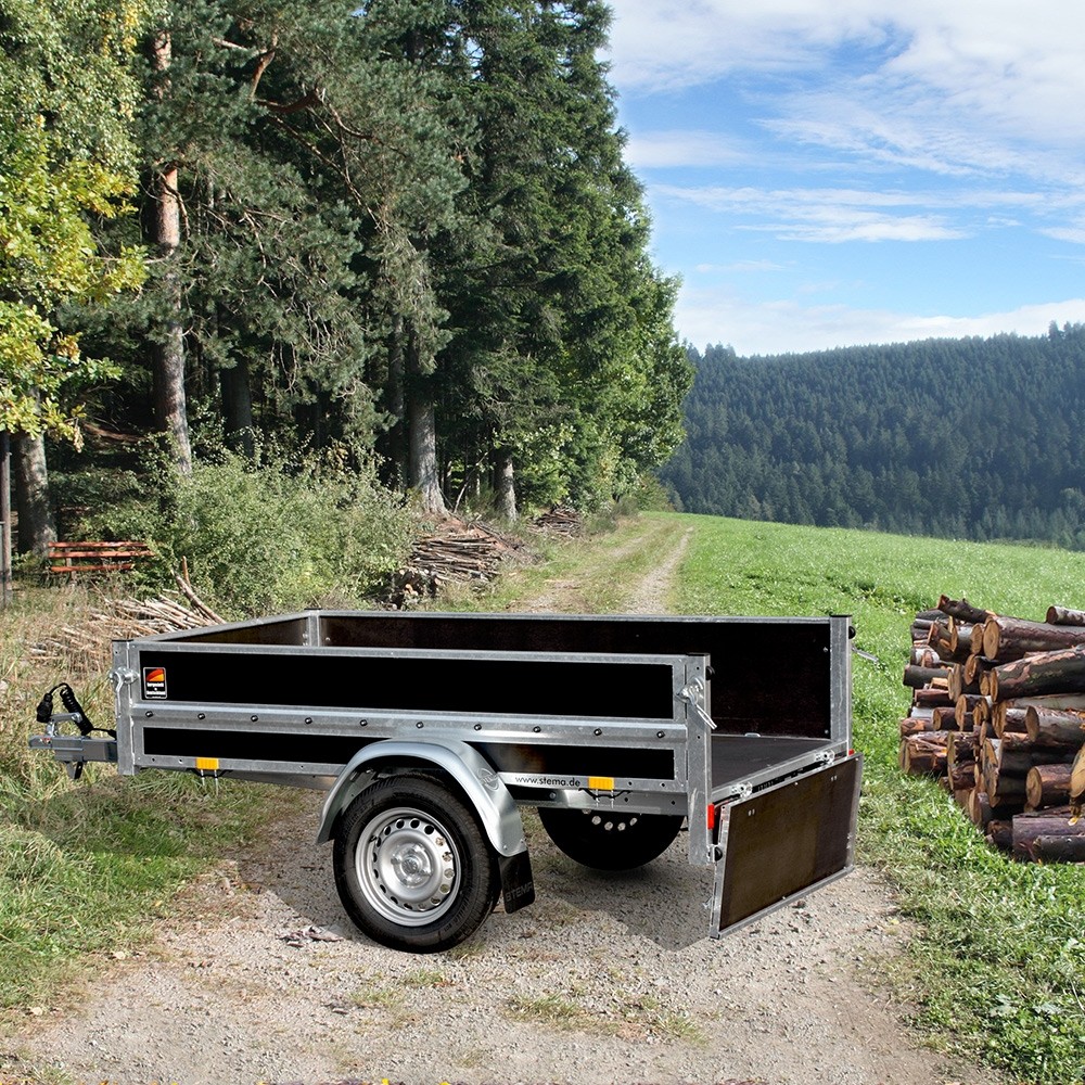 NEU Holzanhänger 750 kg - 2010 x 1150 x 400 ungebremst wartungsfrei 100 km/h